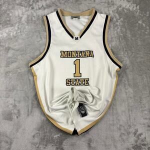 VTG OT Sports Montana State Bobcats blank sportswear basketball jersey wms S